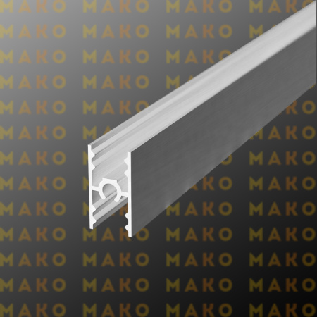 Профиль разделительный широкий с крепежом MS451 Серебряное дерево (A53)